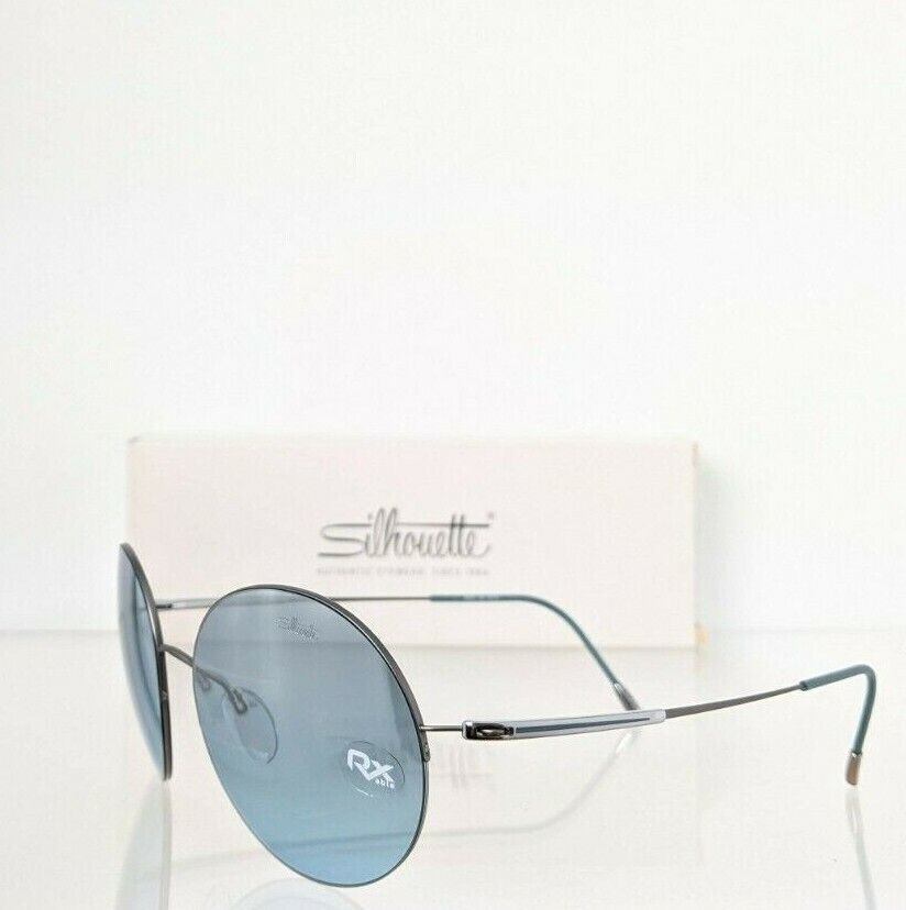 Brand New Authentic Silhouette Sunglasses 8685 60 6243 Silver Frame