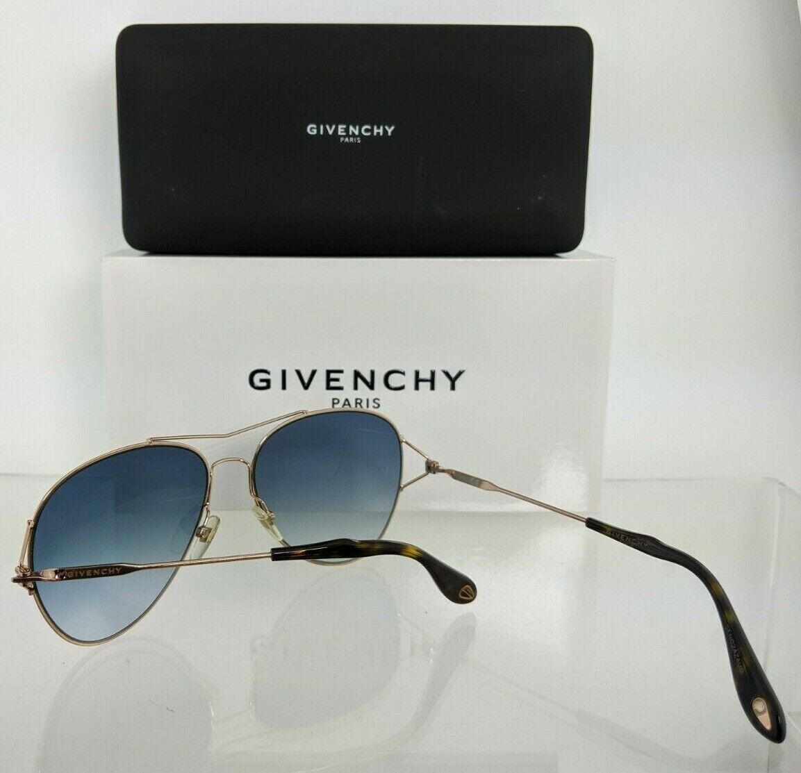 Brand New Authentic GIVENCHY GV 7005/S Sunglasses DDBDD 7005 Gold 56mm Frame