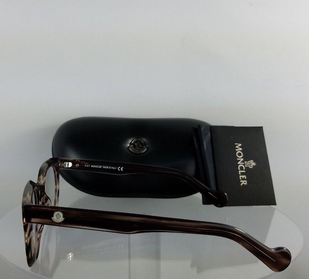 Brand New Authentic Moncler Eyeglasses ML 5005 081 47mm Brown Clear Frame