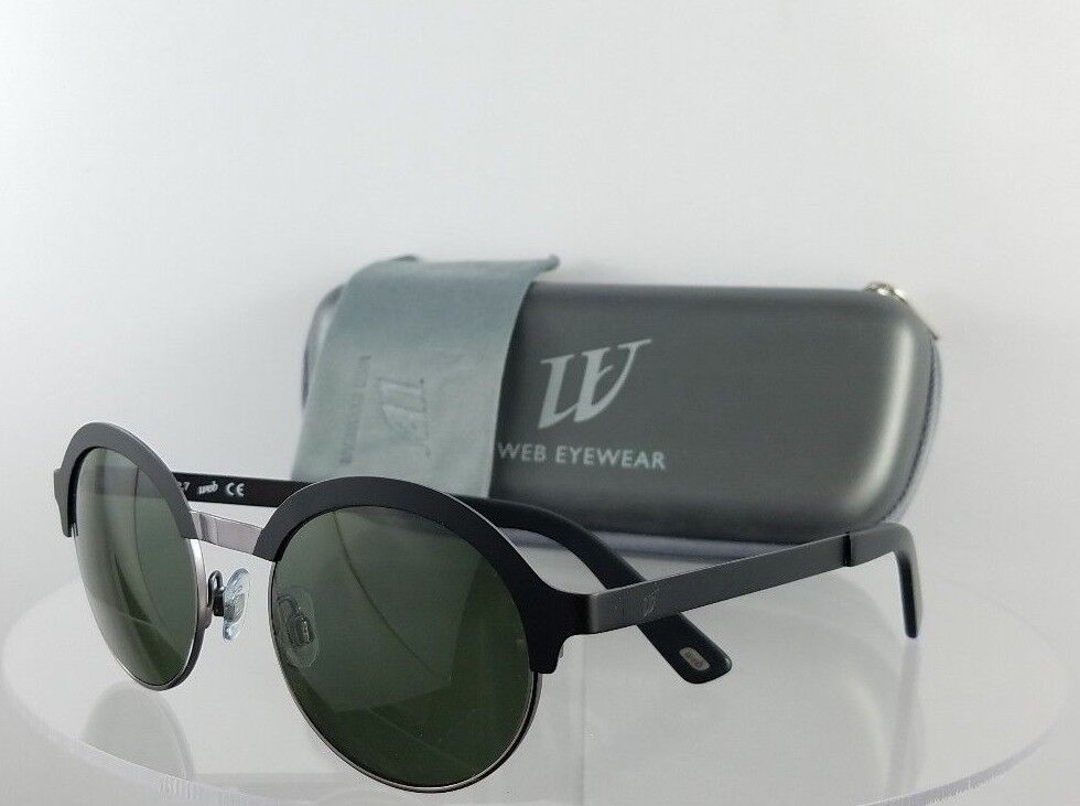 Brand New Authentic Web Sunglasses WE 174 Col. 12N Matte Black 50mm Frame 0174