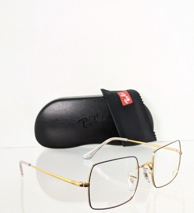 Brand New Authentic Ray Ban Eyeglasses RB 1969 3105 Rectangle 51mm RB 1969V Gold