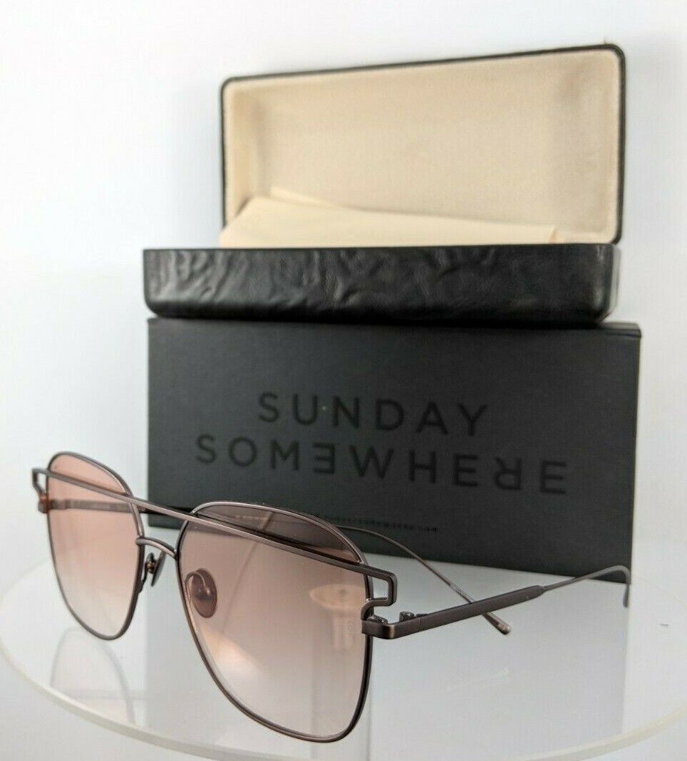 Brand New Authentic Sunday Somewhere Sunglasses Jesse 152 Brg 57Mm Frame