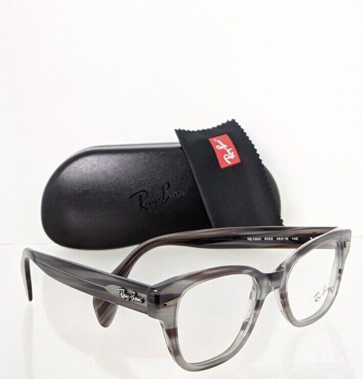 Brand New Authentic Ray Ban Eyeglasses RB 0880 8055 49mm Frame Grey RB0880