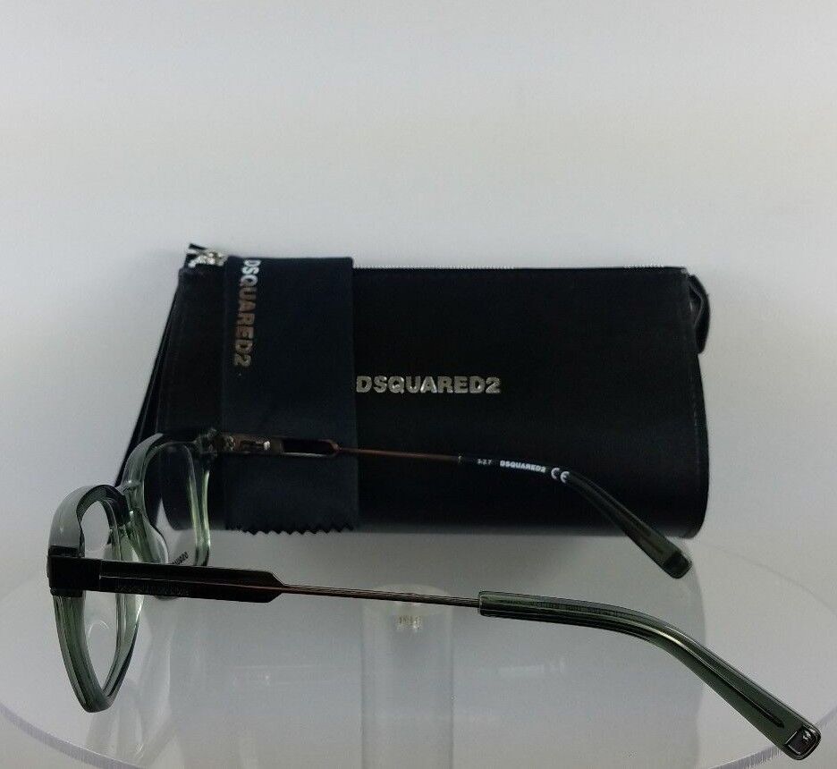 Brand New Authentic Dsquared 2 DQ 5244 096 Eyeglasses Green Silver 49mm