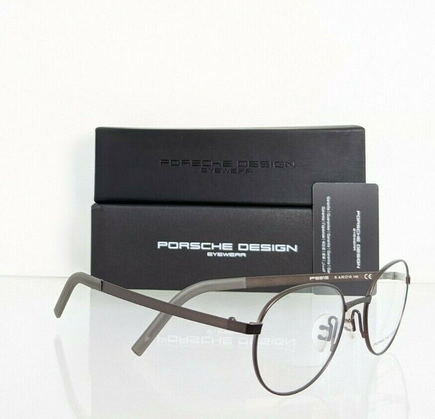 Brand New Authentic Porsche Design Eyeglasses P' 8315 B 50mm Titanium Frame