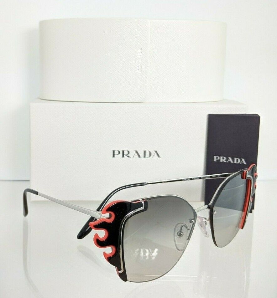 Brand New Authentic Prada Sunglasses SPR 59V 427-5O0 Silver Frame 64mm SPR59V