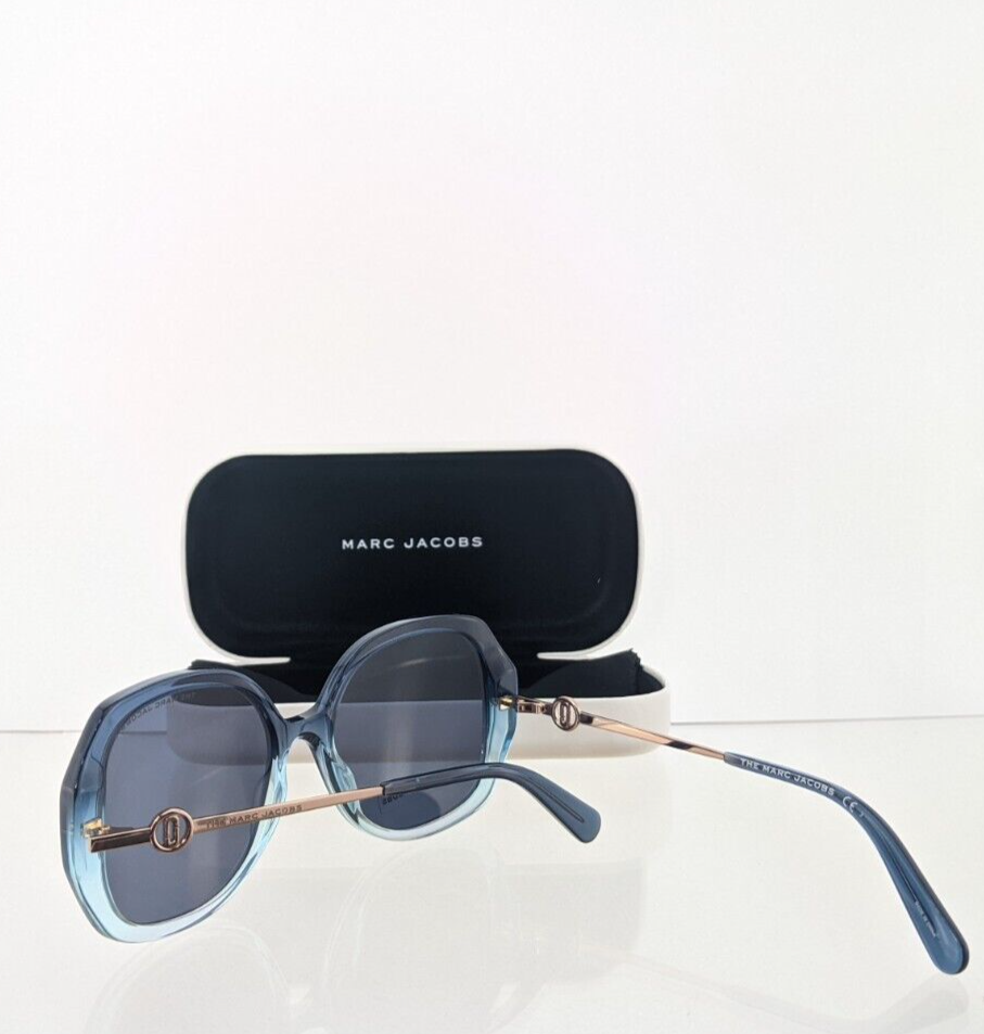 Brand New Authentic Marc Jacobs 581/S Zx9Ku Blue Gold Frame 581 55Mm