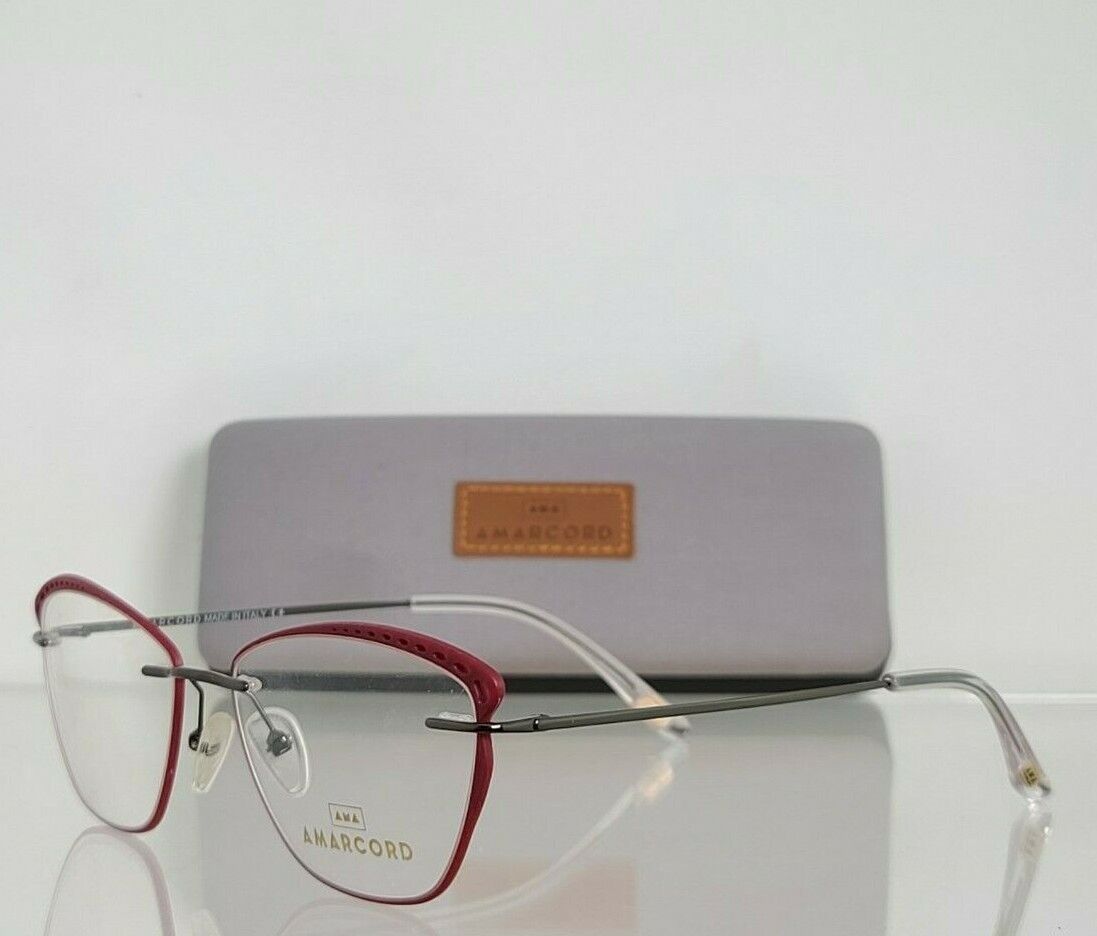 Brand New Authentic AMARCORD Eyeglasses AM035 C2 53mm Frame