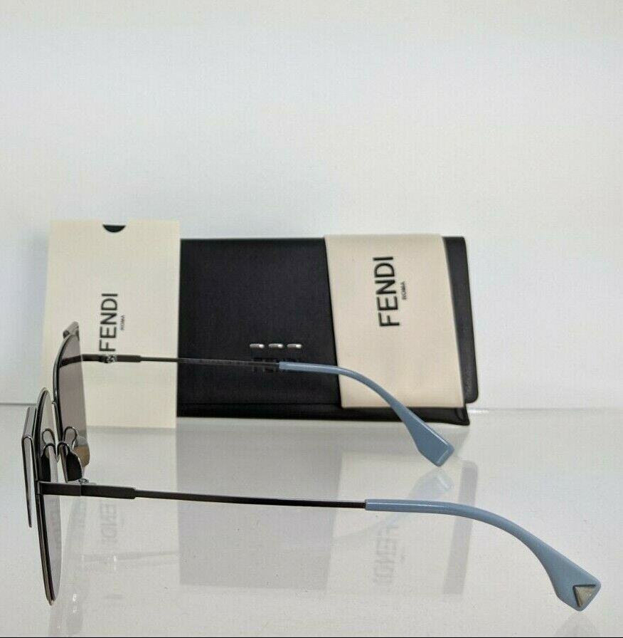 Brand New Authentic Fendi FF 0191/S Sunglasses Silver 6LBP3 55mm Frame 0191