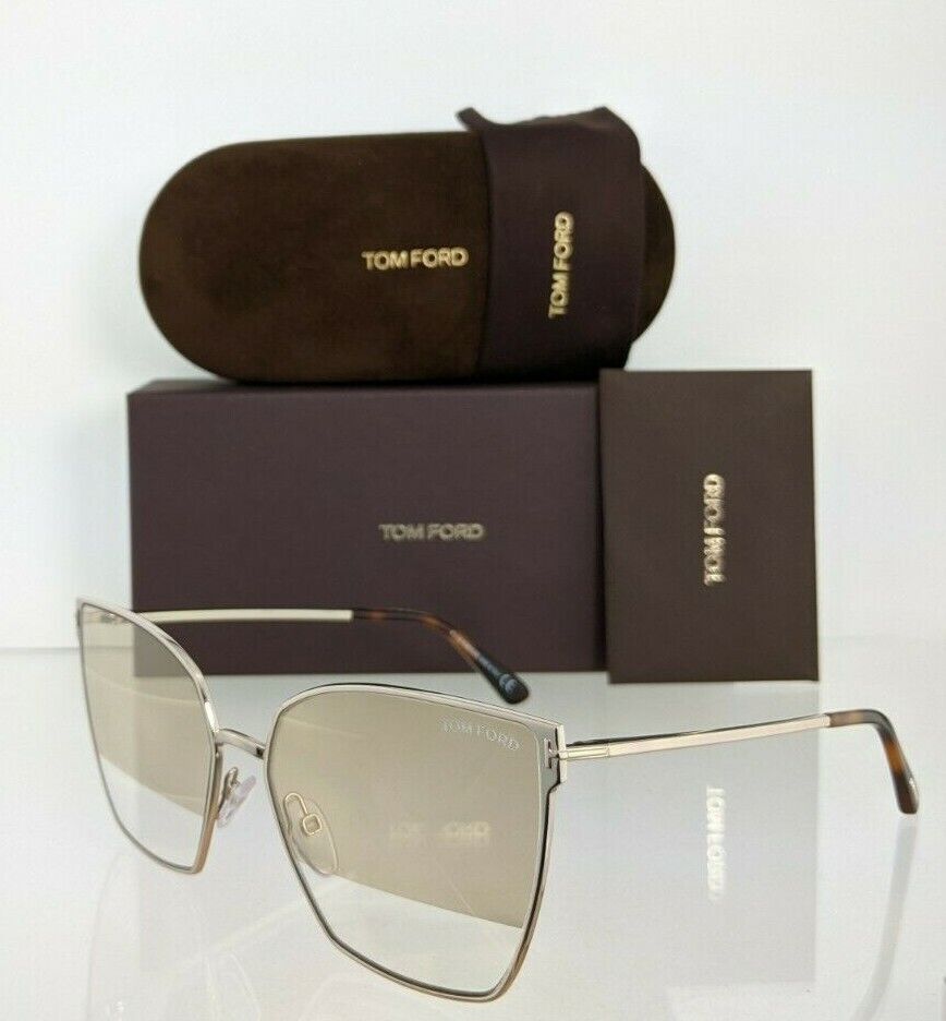 Brand New Authentic Tom Ford Sunglasses FT TF 653 28B Helena Frame TF0653