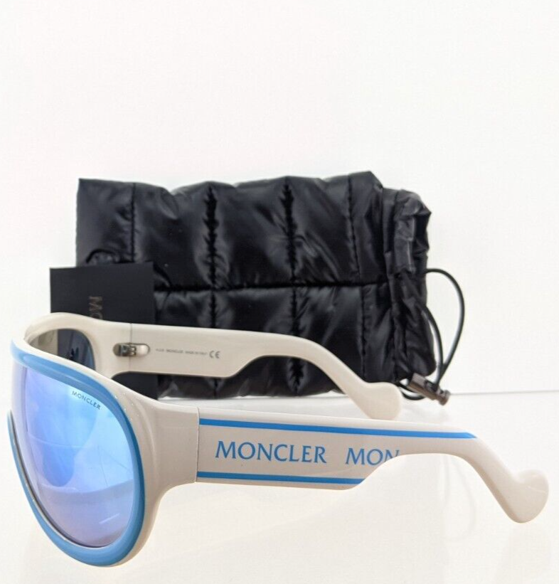 Brand New Authentic Moncler Sunglasses Mr Moncler Ml 0106 84X 0106 Wrap Frame