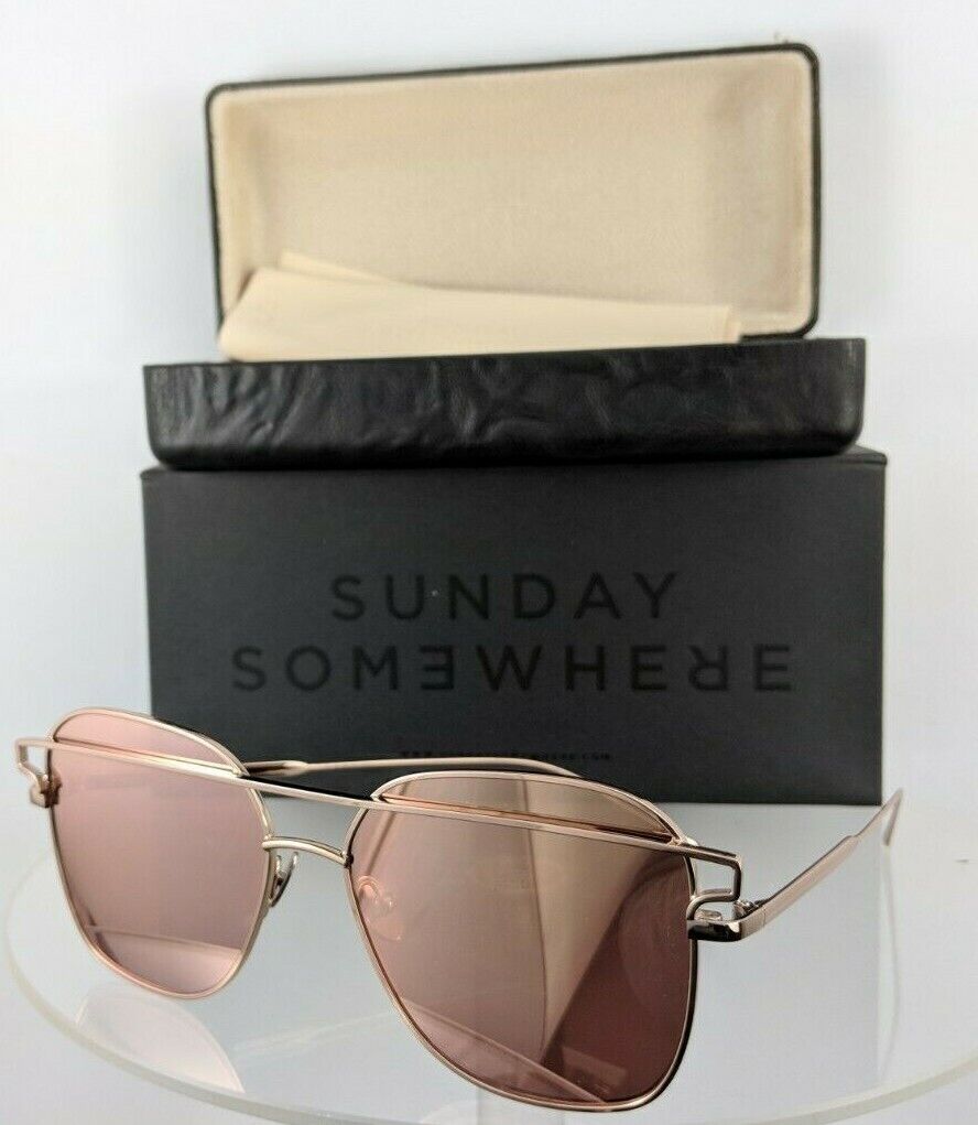 Brand New Authentic Sunday Somewhere Sunglasses Jesse 152 Ros 57Mm Frame