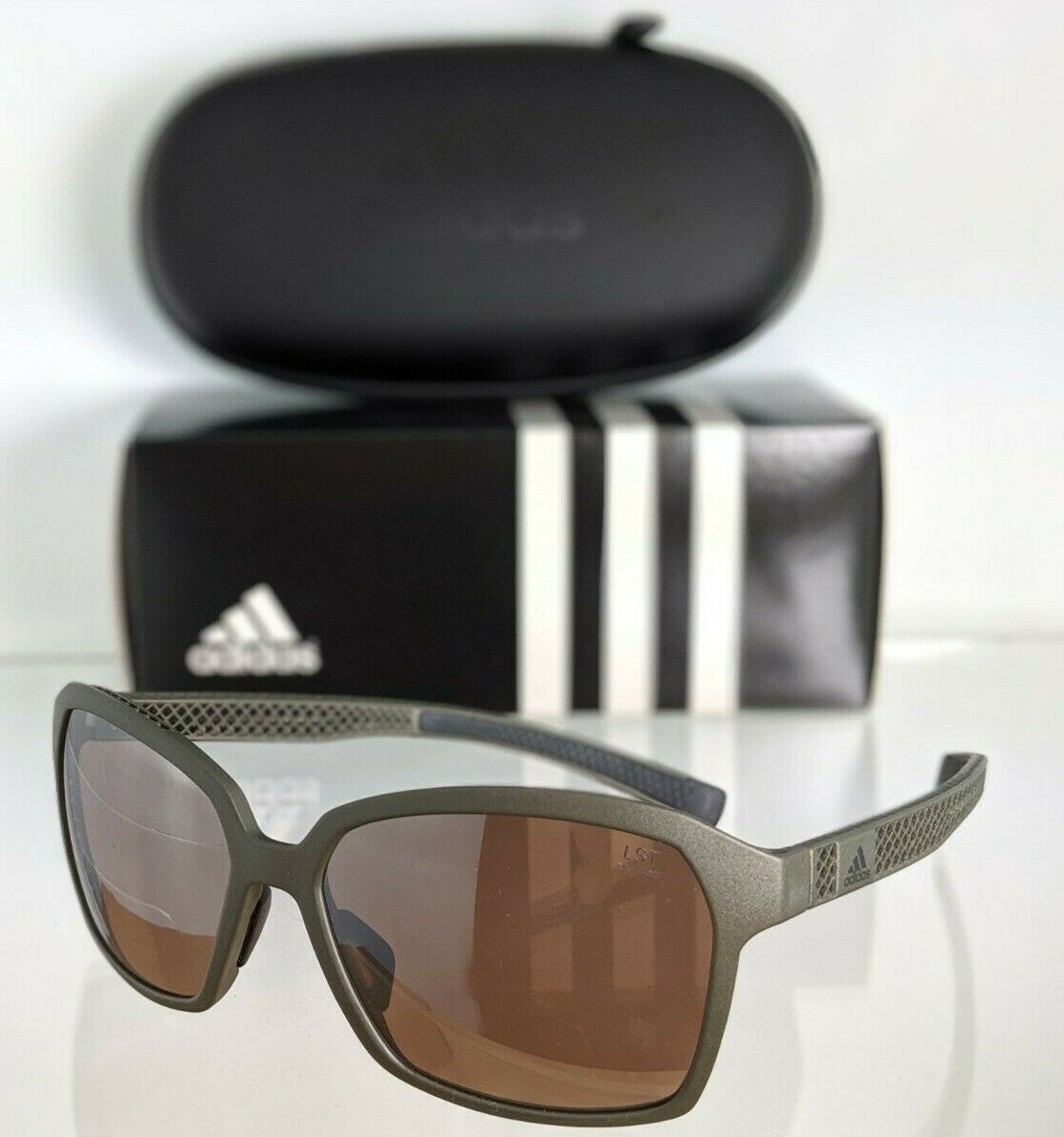 Brand New Authentic Adidas Sunglasses AD 43 75 5500 Aspyr 3D_F AD43