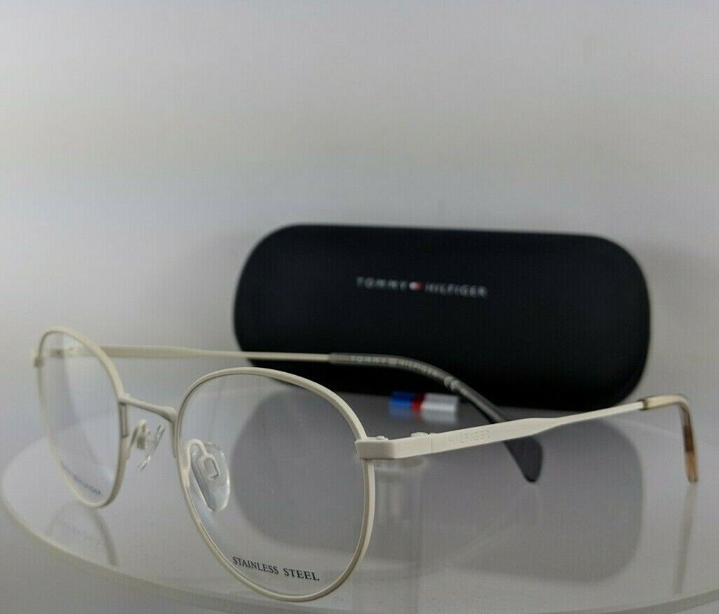 Brand New Authentic Tommy Hilfiger Eyeglasses Th 1309 U1Y 49Mm Whiteframe