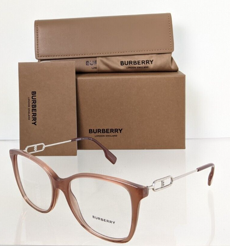 Brand New Authentic Burberry Eyeglasses BE 2336 3173 Beige & Silver 52mm 2336