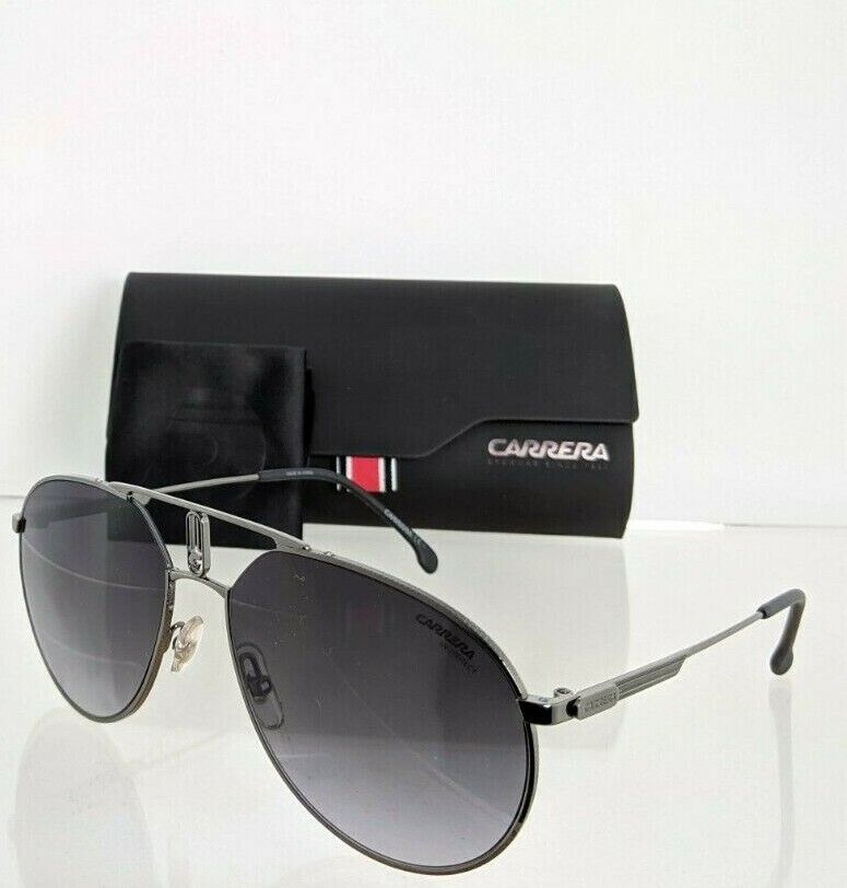 Brand New Authentic Carrera Sunglasses 1025/S Gunmetal 1025 KJ19O 59mm Frame