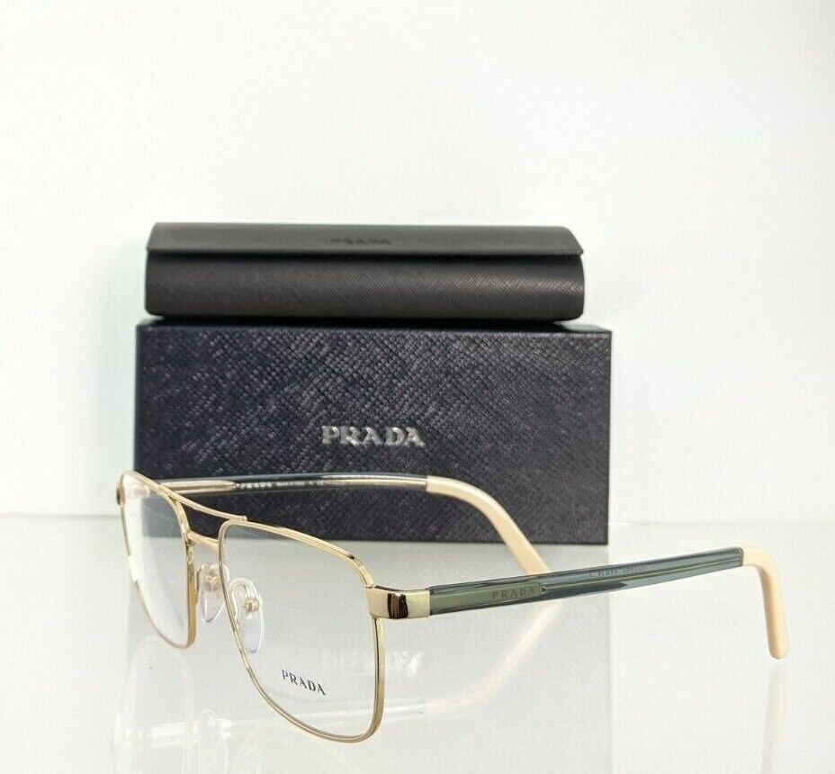 Brand New Authentic Prada Eyeglasses VPR 53X 5AK - 1O1 52mm Frame