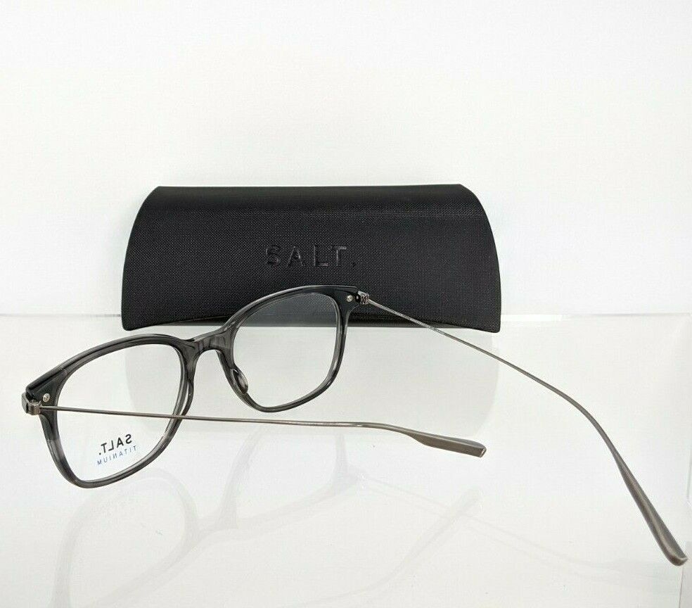 Brand New Authentic SALT Eyeglasses KRAMER CG Silver Gray 51mm Frame