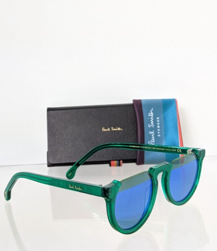 New Authentic PAUL SMITH Sunglasses BRIXHAM PSSN022 V1 Col. 04 50mm Green Frame