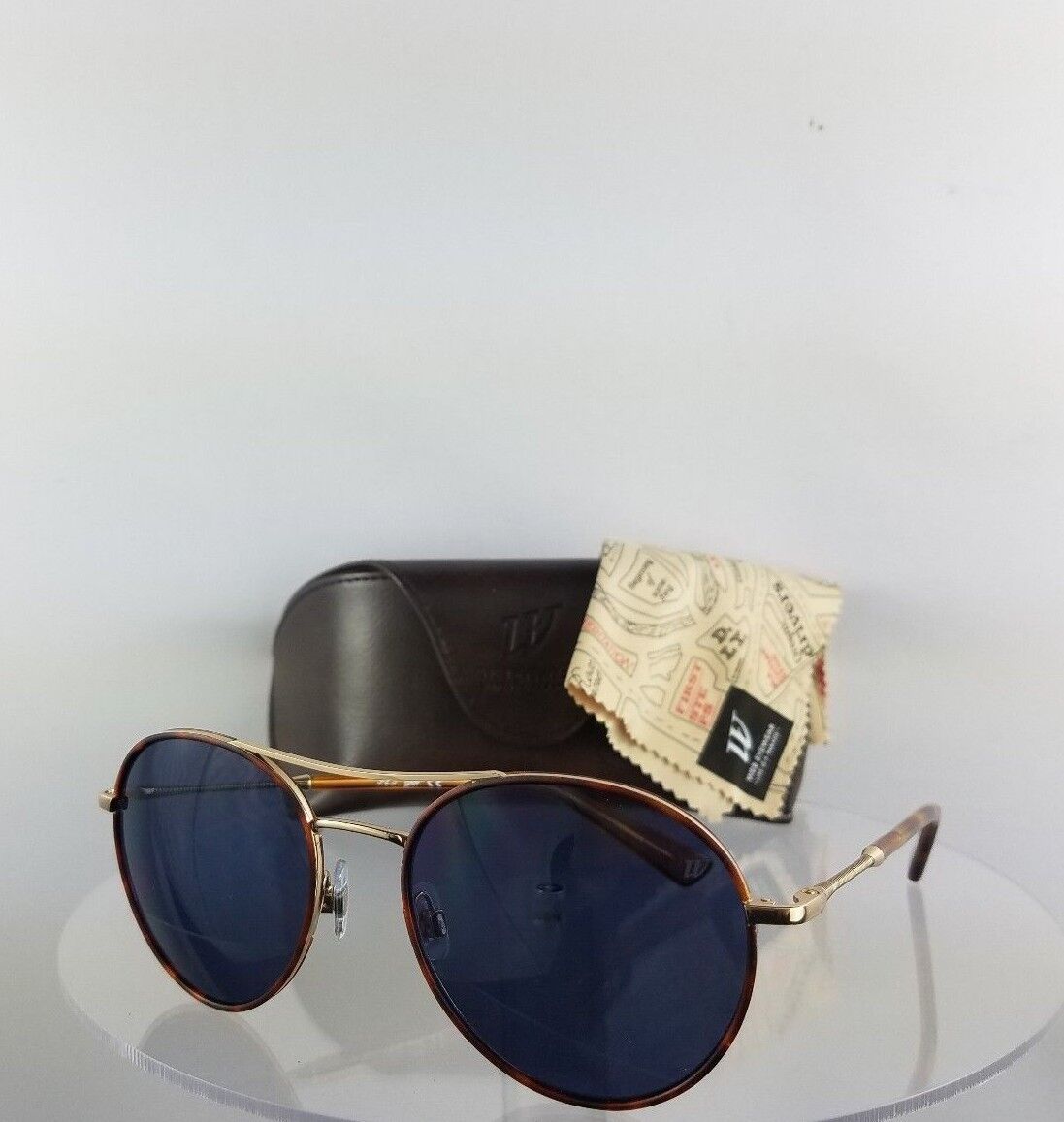 Brand New Authentic Web Sunglasses WE 0162 Col. 32P Gold 57mm 162 Frame