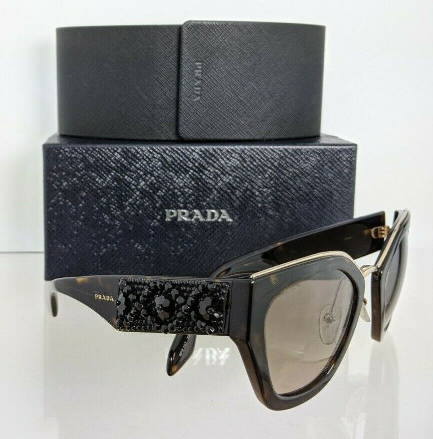 Brand New Authentic Prada Sunglasses SPR 10T Sunglasses 2AU - 3D0 10T Tortoise