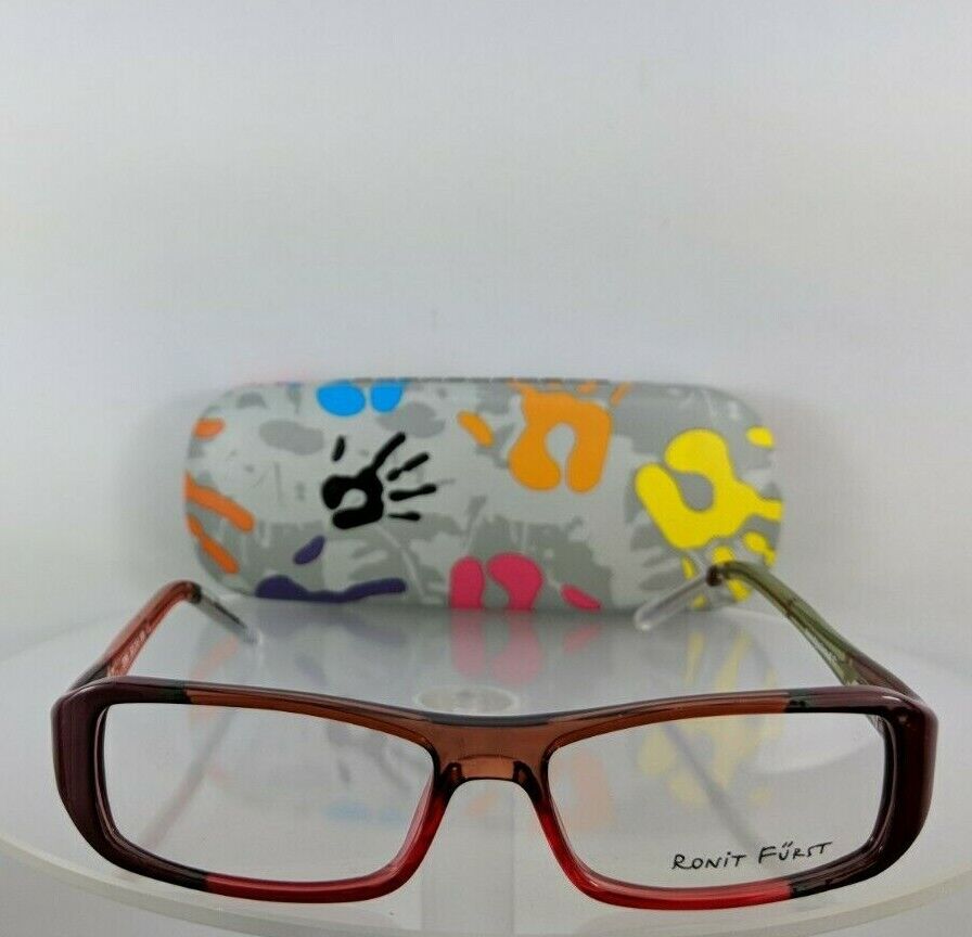 Brand New Authentic Ronit Furst Rf 3765 43 Hand Painted Eyeglasses 52Mm Frame