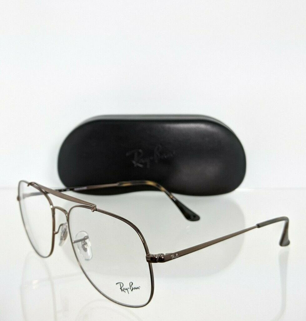Brand New Authentic Ray Ban RB 6389 2531 Eyeglasses RB 6389 57mm Brown Frame