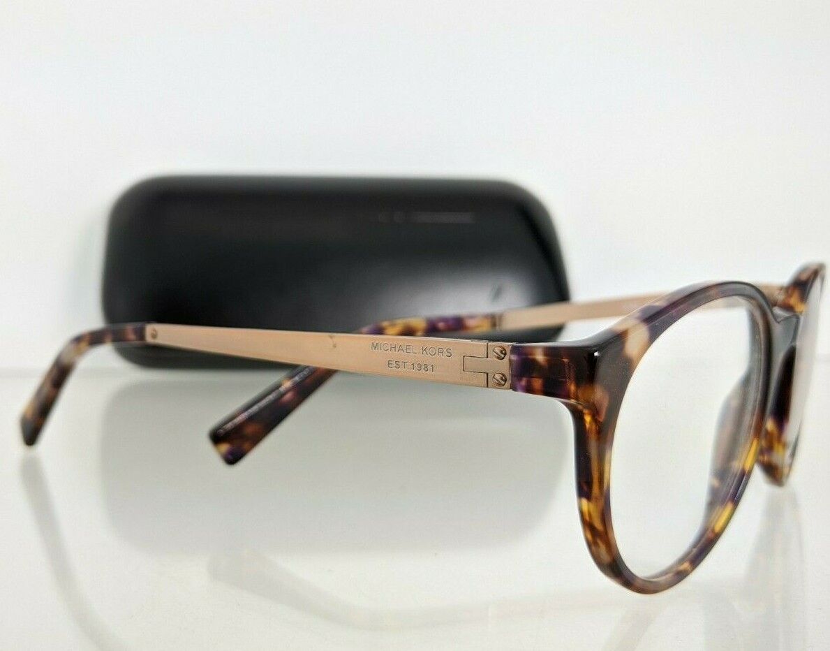 Brand New Authentic Michael Kors Eyeglasses 3032 50mm Tortoise Rose Gold Frame