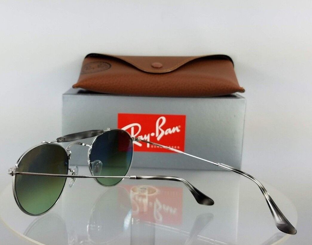 Brand New Authentic Ray Ban RB 3747 Sunglasses 003/A6 Silver 50mm RB3747 Frame