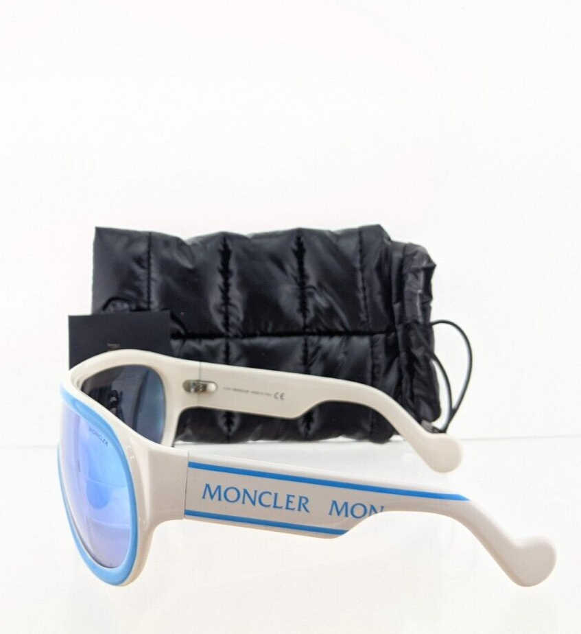 Brand New Authentic Moncler Sunglasses Mr Moncler Ml 0106 84X 0106 Wrap Frame