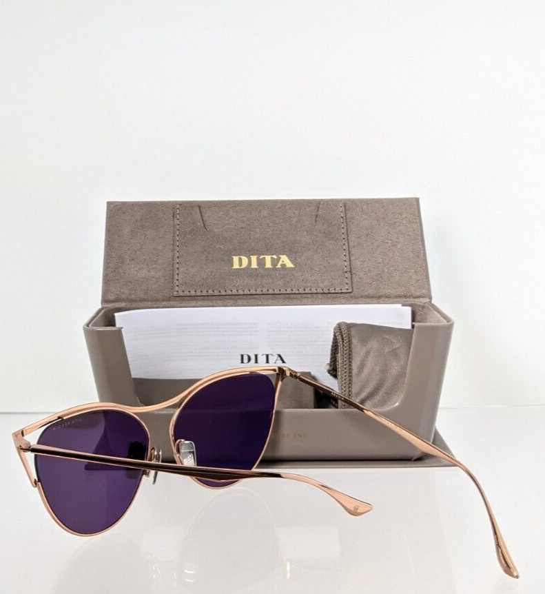 New Authentic Dita Sunglasses REVOIR DTS 509-59-02 Rose Gold Frame