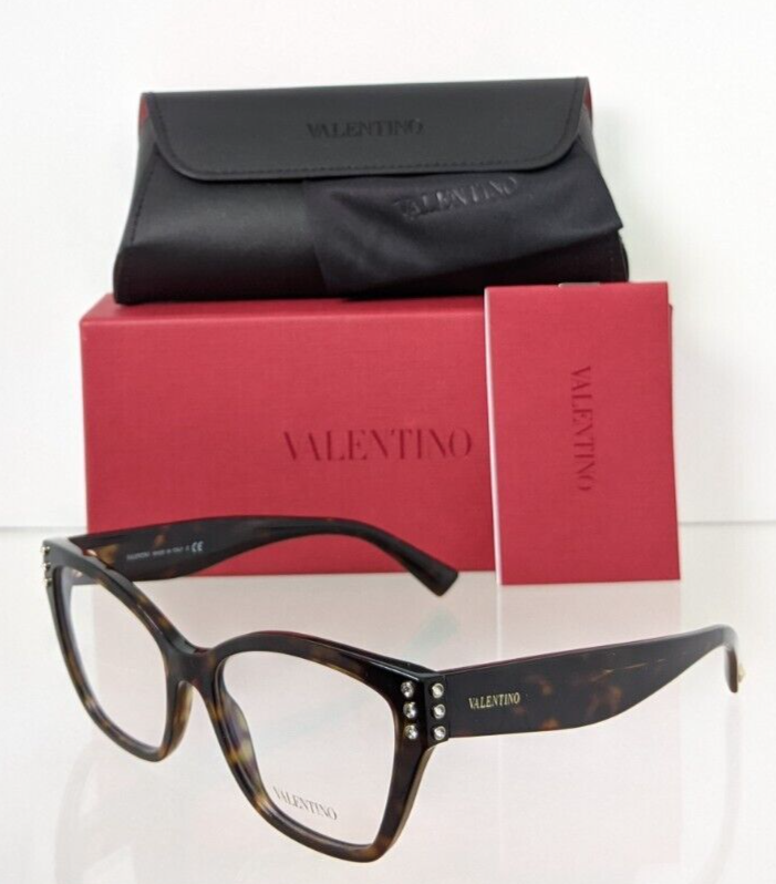 Brand New Authentic Valentino Eyeglasses VA 3036 5002 53mm 3036 Tortoise Gold