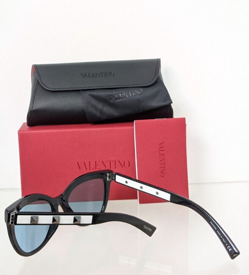 Brand New Authentic Valentino Sunglasses VA 4049 5001/80 Black 4049 - A Frame