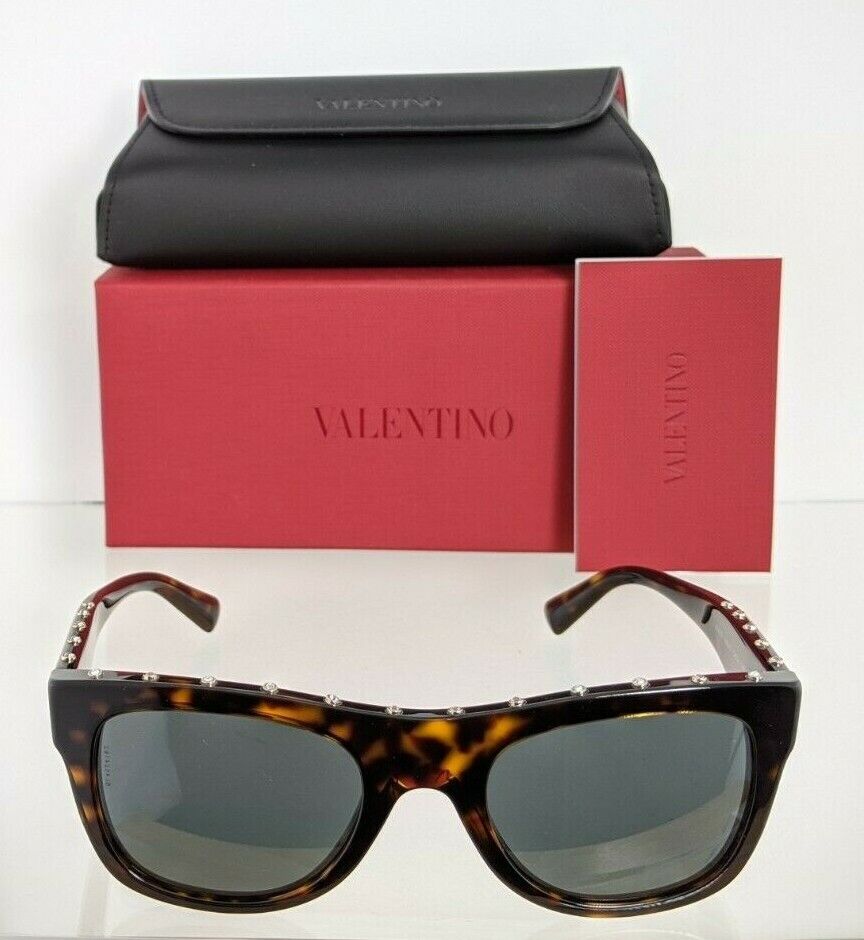 Brand New Authentic Valentino Sunglasses VA 4023 5002/87 Tortoise Frame