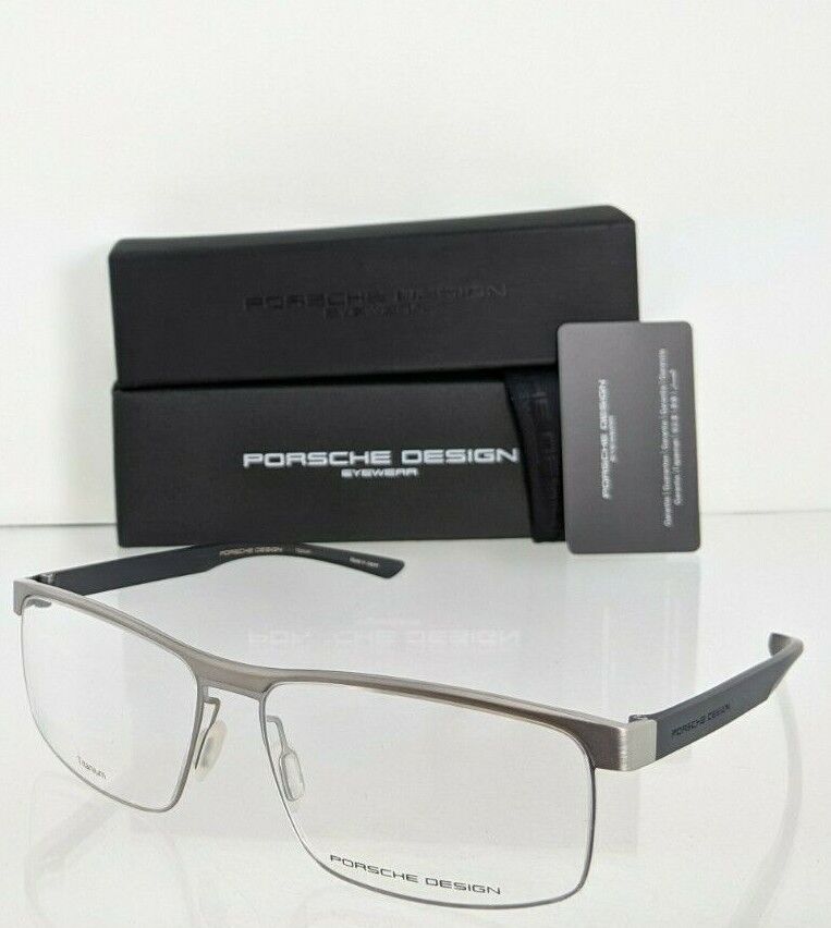 Brand New Authentic Porsche Design Eyeglasses P' 8297 C 58mm Titanium Frame