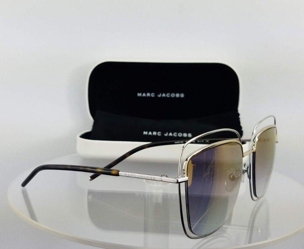 Brand New Authentic Marc Jacobs 9/S TWM Silver Frame 54mm 9