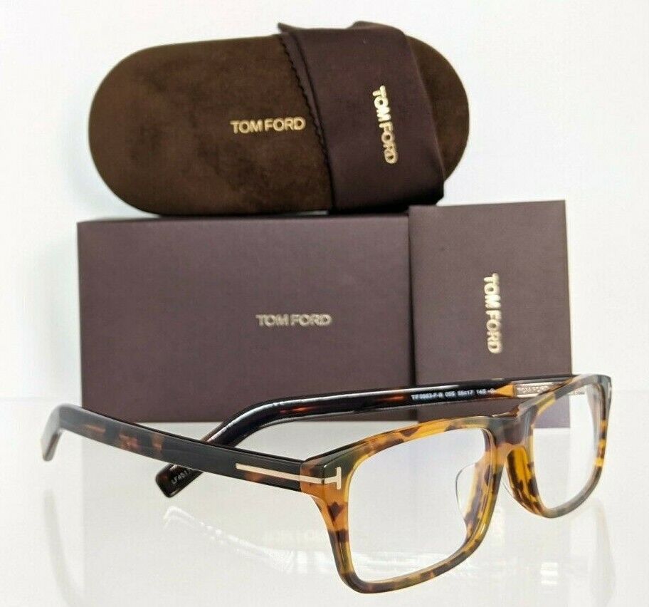 Brand New Authentic Tom Ford TF 5663 Eyeglasses 055 Frame FT 5663-F-B 55mm Frame