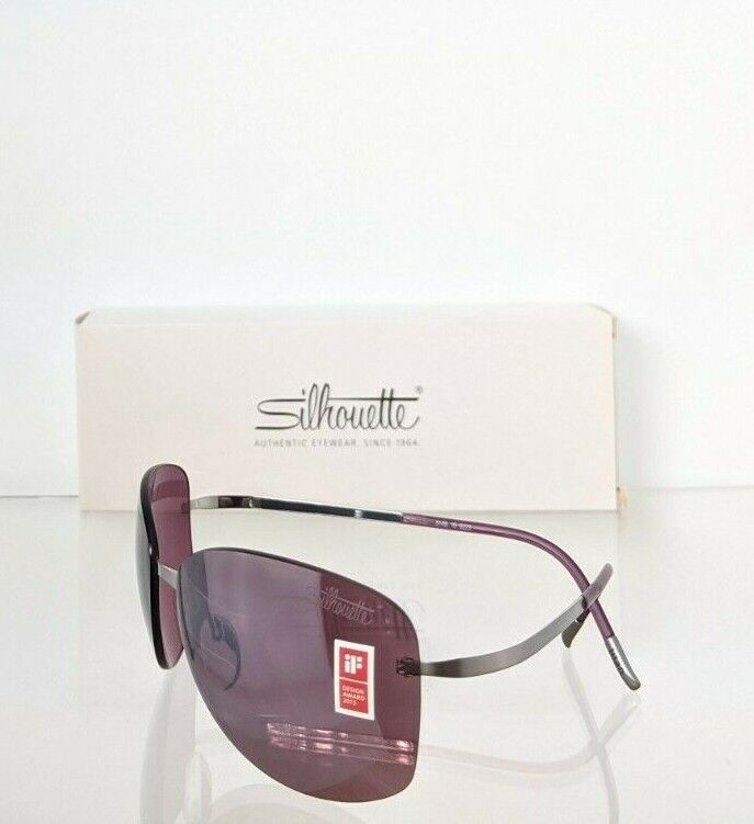 Brand New Authentic Silhouette Sunglasses 8149 10 6223 Grey Frame