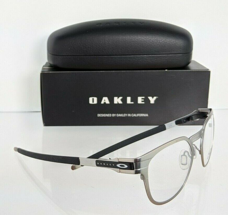 Brand New Authentic Oakley Eyeglasses OX3229 0350 Satin Chrome Titanium 3229