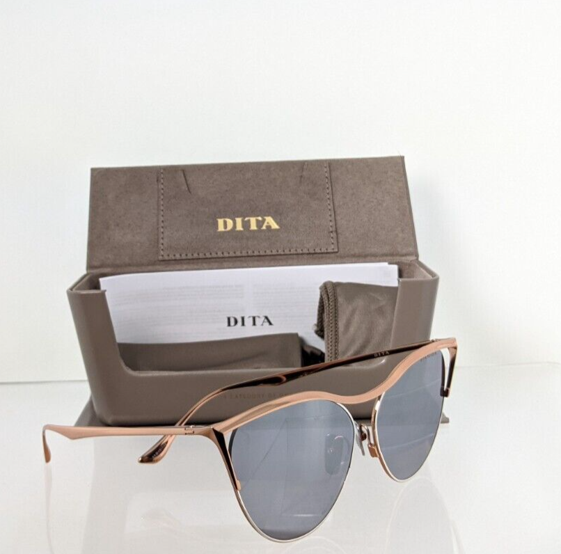 New Authentic Dita Sunglasses REVOIR DTS 509-59-02 Rose Gold Frame