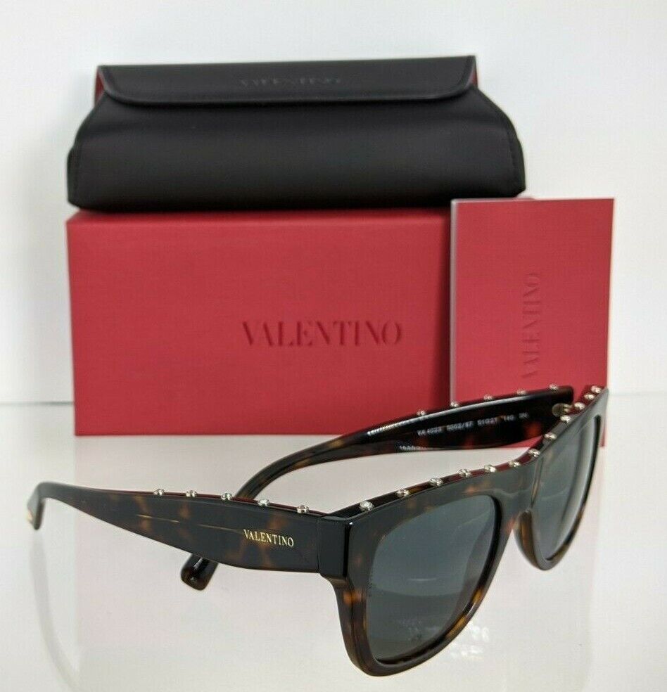 Brand New Authentic Valentino Sunglasses VA 4023 5002/87 Tortoise Frame