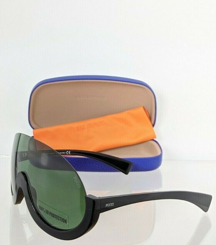 Brand New Authentic Emilio Pucci Sunglasses EP 75 01N Black Frame EP75