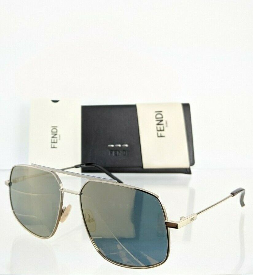 Brand New Authentic Fendi Ff M0007/S Sunglasses 3Yg Jo Gold Frame 0007