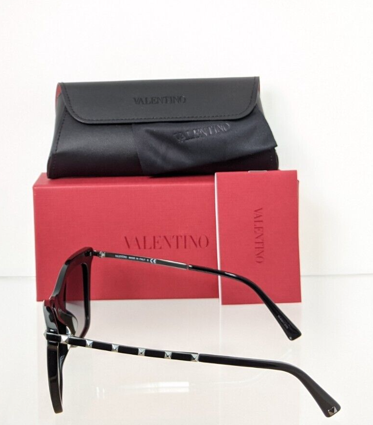 Brand New Authentic Valentino Sunglasses VA 2042 5001/8G Black Gold 2042 Frame