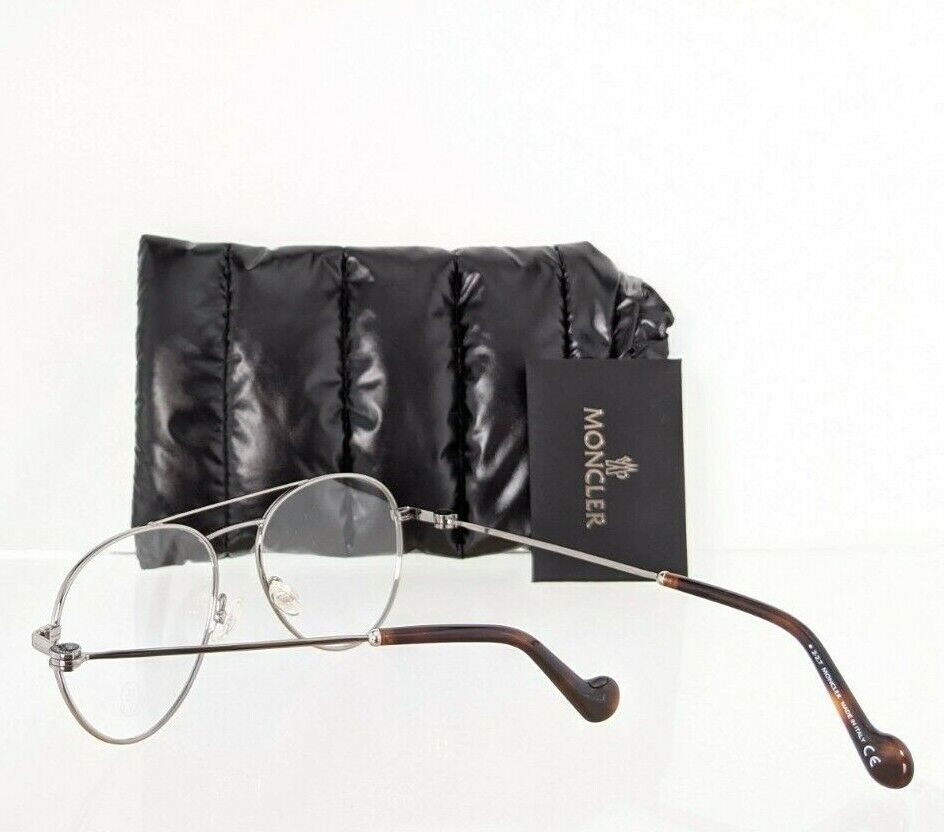 Brand New Authentic Moncler Eyeglasses ML 5023 014 54mm Gunmetal Frame