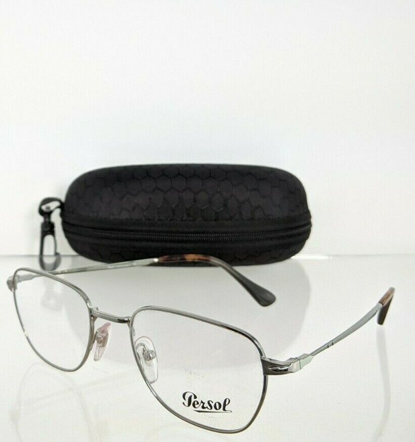 Brand New Authentic Persol Eyeglasses 2447-V 1077 52mm Silver Frame 2447 50mm