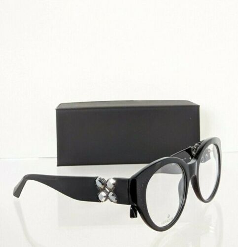 Brand New Authentic Swarovski Eyeglasses SK 5227 Col. 001 Swarovski Crystals