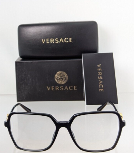 Brand New Authentic Versace Eyeglasses MOD. 4396 58mm Black GB11W 4396 Frame