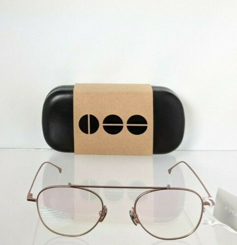 Brand New Authentic KOMONO Eyeglasses SN THE SHELDON 48mm Rose Gold Frame