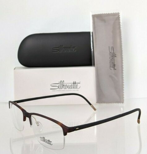 Brand New Authentic Silhouette Eyeglasses SPX 2933 75 6330 Titanium Frame 53mm